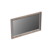 Forzalaqua Reno 2.0 miroir 80x50cm Rectangulaire sans éclairage avec cadre Chêne massif Silver Grey SW492691