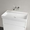 Villeroy & Boch Collaro lavabo pour meuble - 80x47cm - sans trop-plein sans trou de robinetterie blanc SW358388