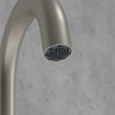 Villeroy & Boch Loop & Friends ensemble de robinet à 3 trous - Nickel brossé mat (inox) SW974354