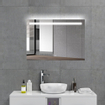 HR Badmeubelen Sence spiegel 80x70cm dimbaar LED met verwarming SW997268