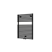 Plieger Florian Nxt M designradiator enkel horizontaal met middenaansluiting 722x500mm 391W mat zwart SW224503