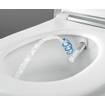 Geberit Aquaclean Sela WC-douche - 37.5x56.5cm - softclose - keratect - blanc alpin SW258981