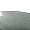 Saniclass Pesca Mela waskom 42x14,5cm rond gehard glas wit grijs SHOWROOMMODEL SHOW18729
