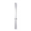 Vasco Beams Mono radiateur sèche-serviettes design aluminium vertical 2000x150mm 734W - raccordement 0066 blanc structuré (S600) SW237052