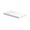Proline plaque de couverture de la lave-mains supérieure laquée 40x23x3.2cm blanc mat SW350683