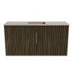 Mondiaz JOYA-DLUX Meuble de toilette 80cm - couleur Shadow - Vasque FAYE position Milieu 1 trou de robinet couleur Saba SW1425111