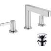 Hansgrohe finoris robinet de lavabo 3 trous 110 pop up plug chrome SW651145