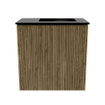 Mondiaz JOYA 40cm meuble de toilette - couleur Dusk - Vasque FAYE position Droite Sans trou de robinet couleur Urban. SW1421664