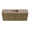 Mondiaz JOYA-DLUX 100cm toiletmeubel - kleur Dusk - Wastafel FAYE positie Midden Zonder kraangat kleur Arena. SW1425774