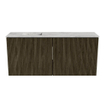 Mondiaz JOYA-DLUX 90cm toiletmeubel - kleur Shadow - Wastafel FAYE positie Links Zonder kraangat kleur Glace. SW1422798