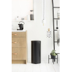 Brabantia NewIcon Poubelle à pédale - 30 litres - seau intérieur en plastique - noir mat SW1026546