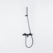 Fortifura Calvi Handdouchehouder - mat zwart licht beschadigd OUTLETSTORE STORE43360