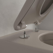 Villeroy & Boch Antao WC suspendu - sans bride de rinçage - TwistFlush - CeramicPlus - Amande mat (beige) SW917947
