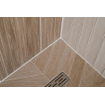 Terravito Elmare carreau mural et de sol - 7.5x45cm - 9mm - Rectangulaire - Aspect bois - Érable Chevron Mat SW536606