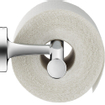 Duravit Starck T Porte-rouleau de papier toilette - double - sans clapet - chrome SW297077