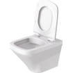 Duravit DuraStyle WC-zitting 43.3x35.9x4.3cm met softclose met quickrelease Kunststof wit Glanzend SW68351