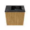 Mondiaz JOYA-DLUX Meuble de toilette 40cm - couleur Oak - Lavabo FAYE position Droite Sans trou de robinet couleur Lava SW1422044