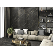 Baldocer cerámica wacom forest pulido carrelage sol et mur 60x120cm aspect marbre noir brillant SW721322