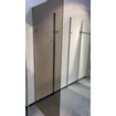 Saniclass Bellini inloopdouche - 100x200cm - rookglas - chroom SW238186