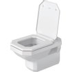Duravit Serie 1930 WC-zitting 36.7x43.7x3.6cm met softclose met quickrelease Kunststof wit Glanzend SW353748