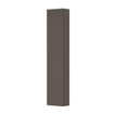 INK Dock Armoire colonne haute avec miroir intérieur 35x169x20cm taupe mat SW21277