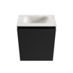 MONDIAZ TURE-DLUX Meuble toilette - 40cm - Urban - EDEN - vasque Ostra - position centrale - sans trou de robinet SW1104653