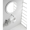 Wiesbaden Lara lavabo sans trou de robinet 30 x 25 x 12 cm céramique brillant blanc SW95733