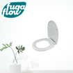 FugaFlow Efficiente Acces Abattant WC - quickrelease - softclose - duroplast - 43.7x36.1x6.1cm - blanc brillant SW1123448