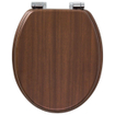 Tiger Douglas Abattant WC - 38x43x5cm - softclose - MDF - noyer SW1220461
