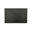 Geberit Duofix Element - UP 320 - QeramiQ push bedieningsplaat - wand 112cm - ronde knoppen - kunststof zwart mat SW976105