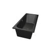 Xenz Aruba Ligbad - 170x75x48 - afvoer Midden - acryl - ebony SW102887