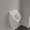 Villeroy & Boch Omnia Compact Urinoir mural pour couvercle avec connexion et fixation cachées Blanc 0101094