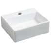 Wiesbaden Leto lavabo 33,5 x 29 x 11,5 cm céramique brillant blanc SW10637