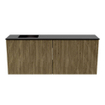 Mondiaz JOYA 100cm toiletmeubel - kleur Dusk - Wastafel FAYE positie Links 1 kraangat kleur Urban. SW1421652