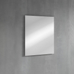 Adema Chaci PLUS Ensemble de meuble - 59.5x86x45.9cm - 1 vasque Blanc - robinets encastrables Inox - 3 tiroirs - miroir rectangulaire - Noir mat SW1027204