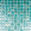 La Mosaic Factory Amsterdam carreau mosaïque - 32,2x32,2cm - carrelage mural et de sol - Carré - Verre Turquoise brillant SW654804