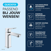 Grohe Dice Wastafelmengkraan - m-size - opbouw - koude start - klikwaste - chroom SW1440567