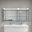 Villeroy & Boch My View armoire de toilette encastrable avec éclairage à LED 3 intensités variables avec 3 portes 130,1x74,7x10,7cm SW60433