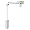 Grohe Minta smartcontrol keukenkraan L-uitloop uittrekbare dual spray chroom SW960309