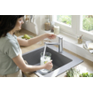 Hansgrohe Zesis M33 Mitigeur de cuisine - 15cm - monotrou - CoolStart - EcoSmart - 1jet - chrome SW1077754