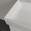 Villeroy & Boch Collaro Plan vasque 120x47cm 2 trous de robinet avec trop-plein Blanc SW358344