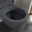 Villeroy & Boch Subway 2.0 cuvette WC suspendue - 56cm - DirectFlush à évacuation profonde CeramicPlus graphite SW546716