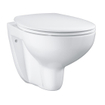 GROHE Bau céramique WC suspendu sans bride avec abattant Softclose blanc SW205846