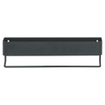 Sealskin Brix Tablette avec porte-serviettes 35x8x10cm métal noir SW196168