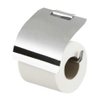 Geesa Aim Porte-rouleau toilette avec couvercle chrome SW98590