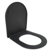 Wiesbaden Shade slim Abattant WC softclose et quick release mat noir SW385135