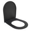 Wiesbaden Shade slim toiletzitting softclose en quick release mat zwart SW385135