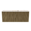 Mondiaz JOYA-DLUX 100cm meuble de salle de bains - couleur Dusk - Vasque FAYE position Milieu 1 trou de robinet couleur Nata. SW1425908