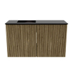 Mondiaz JOYA 70cm meuble de toilette - couleur Dusk - Vasque FAYE position Gauche 1 trou de robinet couleur Urban. SW1421752