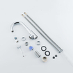 Fortifura Calvi Mitigeur lavabo rehaussé avec bec rotatif Chrome SW809346
